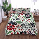 Kapriisne Lilleline Tekikott Komplekt King Queen Double Full Twin Single Suurus Poiste Voodipesu Komplekt 140x200cm