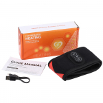 Elektriline Soojendusega Randmekaitse 660&850nm Punane Valgus Kuum Kompress Randmepael 3 Taset Vibratsioonmassaaž Randmetugi K&auml;ekaitse must