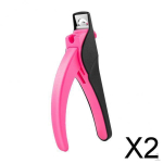 3xNail s False Nails Cutter Professional Adjustable Stainless Steel Nail mer Manicure Pedicure Clip