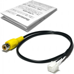 illumicraft Kenwood CA-C100 &Uuml;hilduv Tagurduskaamera RCA Konverter &Uuml;hendusjuhtmestik MDV- M911HDF, M911HDL, S811HDF,