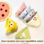 4/6 tk Komplekt , Armsa Ilmega Keraamiline Bambusm&uuml;tsiga Kauss, Kommiv&auml;rvi 5-tollised Kaussid, Riisikauss, Supikauss, Puuviljakauss, Nuudlikauss, Salatikauss 4 bowls - random colors
