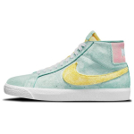 Nike Zoom Blazer Mid Premium SB Light Dew Zitron Unisex Tossud Roheline Roheline-Glow Arctic-Punch DA1839-300 37.5