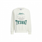 Adidas Originaalid &uuml;hev&auml;rvilise logoga Print Pullover Meeste kampsun, valge HS7277 XXL