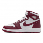 Air Jordan 1 Retro High OG GS Artisanal Red Laste tossud Valge Team-Red FD1437-160 37.5