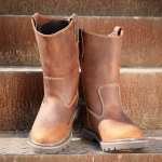 Lehmanahast k&otilde;rged saapad T&ouml;&ouml;saapad Meeste Mongoolia Retro Lokomotiivisaapad Martini saapad Naiste R&uuml;&uuml;tlisaapad V&auml;litingimustes Ratsasaapad Kauboisaapad 45 must