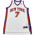 Adidas X NBA koost&ouml;&ouml; Knicks meeskond 7 Anthony V-kaelaga moekas pehme varrukateta korvpallivorm Unisex vorm Valge 7912A-333-K91474 M