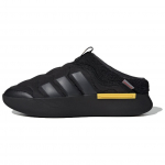 adidas Adipuff Mules Core Black Carbon Utility Yellow Unisex Tossud JR0065 42