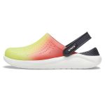 Crocs LiteRide EVA Logoga Slip-On Klounid Unisex Jalan&otilde;ud Sinine Oranž Gradiend 206597-3T9 37-38
