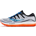 Saucony Triumph Iso 5 Mugavad libisemiskindlad kerged madalad jooksujalatsid Meeste toss Valge Must Oranž S20462-3 46