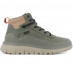 PALLADIUM Pallaflex Cuff M - Herren Sneaker-Boot Stiefel Schuhe Leder Gr&uuml;n 09509-399-M ORIGINAL EU 46 UK 11 roheline