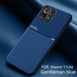 Xiaomi Mi 11 Lite &uuml;mbrise nahast auto magnethoidikuga telefoni&uuml;mbrised Xiomi Mi11 Xiaomi11 Lite Ne 5g Mi 11Lite kerge pehme kaanega mi 11 lite 5g ne sinine