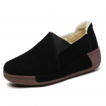 Naiste Lehma seemisnahast saapad Soe Mugavus Pehmed Lamedad Kingad Paelad Naiste Martin L&uuml;hikesed Saapad 38 must/valge