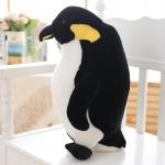 40-80cm Joonisfilmist Pingviin Pehmed M&auml;nguasjad T&auml;idisloomad Nukk T&uuml;druk Riie Poisid Padi Padja S&uuml;nnip&auml;evakingitus 40cm must