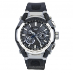 Casio G-Shock MT-G Vaikne rihm Nutitelefoni &uuml;hendus Analoog Must sihverplaat P&auml;ikeseenergia MTG-B4000-1A 200M Meeste k&auml;ekell must