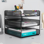 Kontori Lauakorraldaja: Mitmekihiline failiriiul ja tarvikute hoiukast