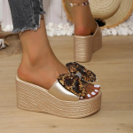 2024 Kvaliteetsed Naiste Kingad Suvi Uued Avatud Varbaga V&auml;rviplokk Kiilkontsaga Naiste Sussid Suur Suurus Pael Naiste Rannakingad 35