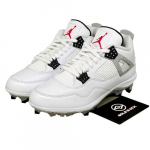 Jordan 4 Retro TD Cleat 'White Cement' HQ0207-106 Meeste suurus Saada kohe EU 43
