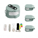 Elektrooniline interaktiivne kassim&auml;nguasi Sisekassidele Liikuv pl&uuml;&uuml;slelu puldiga L&otilde;bus jooksulint igavleva kassipoja ja kutsika jaoks Jooksmine Vaimne stimulatsioon roheline