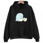 Multikas Dinasouri graafiline kapuuts Kawaii Sumikko Gurashi kampsunid t&uuml;drukutele Graafilised pikkade varrukatega vabaaja pulloverid Naiste/meeste topid 3XL