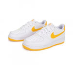 Nike Air Force 1 GS 'White University Gold' FV5948-109 Suurus 3.5Y-7Y EU 35.5 valge