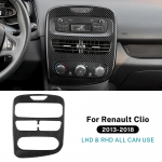 Renault Clio 4 2013 2014 2015 2016 2017 2018 jaoks Ehtne Pehme S&uuml;sinikkiust Kleebis LHD RHD Auto Keskjuhtimispaneeli Tarvikud