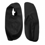 AINULT 3-ukseline auto k&auml;etoe nahkkate VW Golf 4 MK4 Bora Jetta 1999 - 2005 eesmise 2-ukselise k&auml;etoe paneeli katte kleebis must