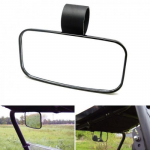 Universal 1-2 Round Roll Bar Clamp Mount Convex ide Center Rearview Mirror