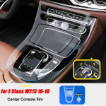 Mercedes Benz E-klass W213 E200/260/300/320 2016- Autotarvikud Keskkonsool TPU L&auml;bipaistev Membraan Kaitsekile 1