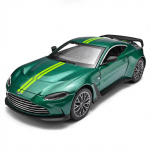 1/24 Aston Martin VI2 VANTAGE Superauto Sulamist Auto Valatud Mudelid & M&auml;nguautod Autode Mudel Miniaatuurne M&otilde;&otilde;tkava Mudelauto Lastele roheline