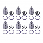 6 tk/komplekt OE:21515329 7421515329 210203OEM 85137065 85124741 21401136 K&uuml;tusepihusti tihendikomplekt Volvo D13 D11 D16 MACK MP7 MP8 jaoks 21515329