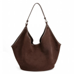 Originaalse disainerbr&auml;ndi kvaliteetne suur nahast kott 100% ehtsast nahast &otilde;lakott Suure mahutavusega naiste luksuslik hernekott one size kohv