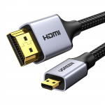 UGREEN Micro HDMI HDMI to Micro HDMI Kahesuunaline K&otilde;rge 4K 60Hz 3D HDR Kiire &Uuml;hilduv GoPro Hero Raspberry Pi Nikon Yoga 3 2M Kaabel,