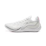Li Ning Sonic 14 Summutavad Libisemisvastased Hingavad Tagasil&ouml;&ouml;giga Haarduvusega Madalad Korvpallijalatsid Meeste Standard Valge ABAW015-2 41