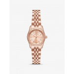 Michael Kors Petite Lexington Pav&eacute; Roosa kullatooniga k&auml;ekell MK4739 roosa kuldne v&auml;rv
