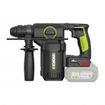 Worx 20V juhtmeta SDS-Plus l&ouml;&ouml;ktrell WU385.9 CN pistikuga (adapter kaasas)