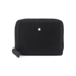 Montblanc Meisterst&uuml;ck Series Teraline Nahast T&otilde;mblukuga M&uuml;ndikott Meeste Rahakotid Must 113009 Box(Basic Set+Box)