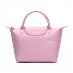Longchamp Le Pliage Club 23 &Uuml;hev&auml;rviline L&uuml;hikese K&auml;epidemega Kokkupandav Kangas L&otilde;uendist Kandekott Naiste kandekott Roosa 1621619P36 Pink