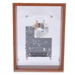 Retro Muusika Pildiraam CD-m&auml;ngija Seinale Kinnitatav Lauapealne Disain L&auml;bipaistev Akr&uuml;&uuml;l CD-m&auml;ngija HiFi Heliga Eemaldatav Aku