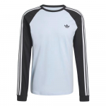 adidas Originals 3-triibuline mugav &uuml;mmarguse kaelusega pusa T-s&auml;rk Meeste pealisr&otilde;ivad KE2424 S