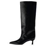 S&uuml;gis Talv T&auml;navastiil &Otilde;hukesed Madalad Kontsad Naiste P&otilde;lvp&uuml;ksid Seksikad Terava Ninaga Vabaaja Peokingad Pikad Botas Mujer 40