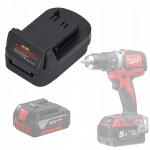 Bosch 18V to Milwaukee 18V Aku Adapter/Muundur (BS18ML)