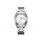 Seiko 5 Automaatne Mehaaniline Kell Kahe Kalendriga Meeste kellad Valge SNKL47J1 Regular Watch Box,Gold White Plate