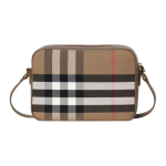 Burberry Klassikaline ruuduline lukuga puuvillane &otilde;lakott Naiste &otilde;lakott Pruun 81140681 Basic Set (Bag+Dust Bag)