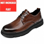 Meeste Madalad / 5cm K&otilde;rgust Suurendavad Nahkkingad Ametlikud Liftkingad Meeste K&otilde;rgust Suurendavad &Auml;ri Pulma Oxfordid Ehtsast Nahast K&otilde;rged Kingad 39