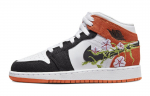 Jordan 1 Mid SE Korvpallipall Blossom GS DQ8390-100 36