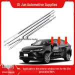 2021 RAV4 HARRIER Aknaliist: Eesmised ja tagumised dekoratiivsed, ukse- ja akna veekindlad ribad Right Front Door gray