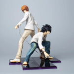 22cm Anime Death Note L Lawliet Kuju Yagami Tegevuskuju Figuriin Kogutav Mudel Nukkm&auml;nguasi Lauakaunistus S&uuml;nnip&auml;evakingitus With Box white