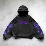 BeatStreet Ameerika High Street Moer&otilde;ivad T&auml;navahiphop Vabaaja Huppar Meestele ja Naistele Y2K Harajuku Retro Kirjadega Dressipluus XXXL white