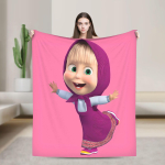 M-Mashad ja B-Karud Flanelltekid Talvine Soe Voodipesu Tekid Lapsele Diivanivoodi Prinditud Voodikate Diivanivoodi Kate 150cmx180cm