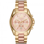 Michael Kors MK6359 Bradshaw Kronograaf Naiste Kell 43mm Heleroosa